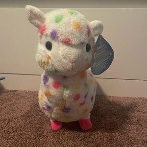 Stuffed sheep? Or goat?